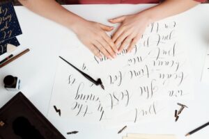 Handschrift Schön Schreiben Lernen – Vorlagen – Vorlagen und Übungen für eine schönere Handschrift